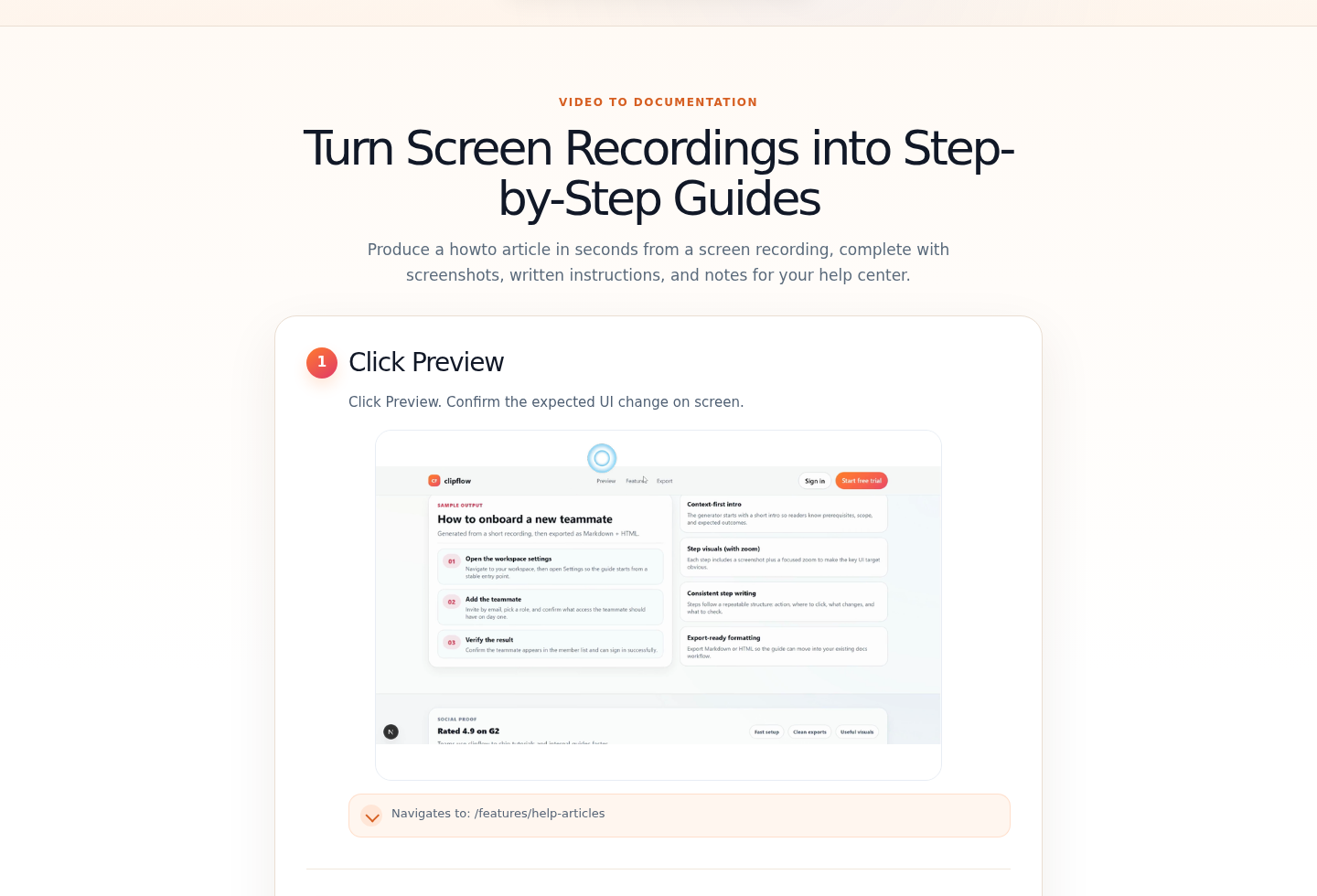 Help Articles Step 2.1