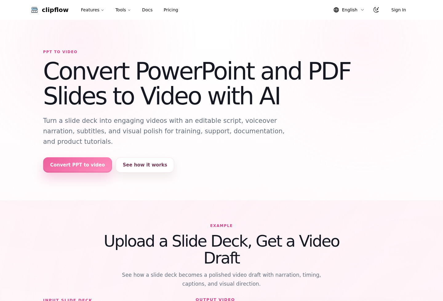 PPT Video Step 1.1
