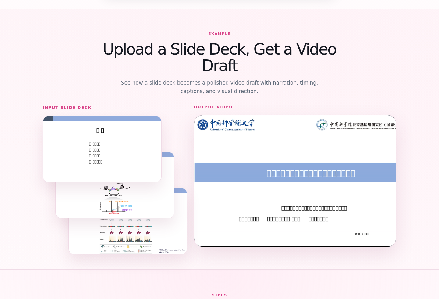 PPT Video Step 3.1